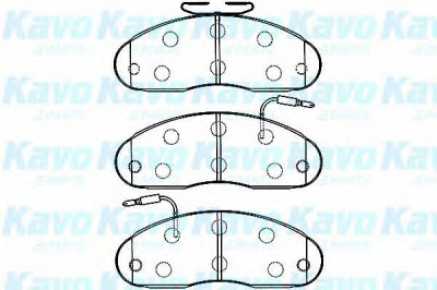 KAVO PARTS bp6598 -  Комплект тормозных колодок, дисковый тормоз